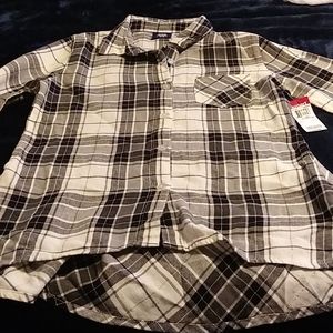 Route 66 Cotton high low shirt (girls)